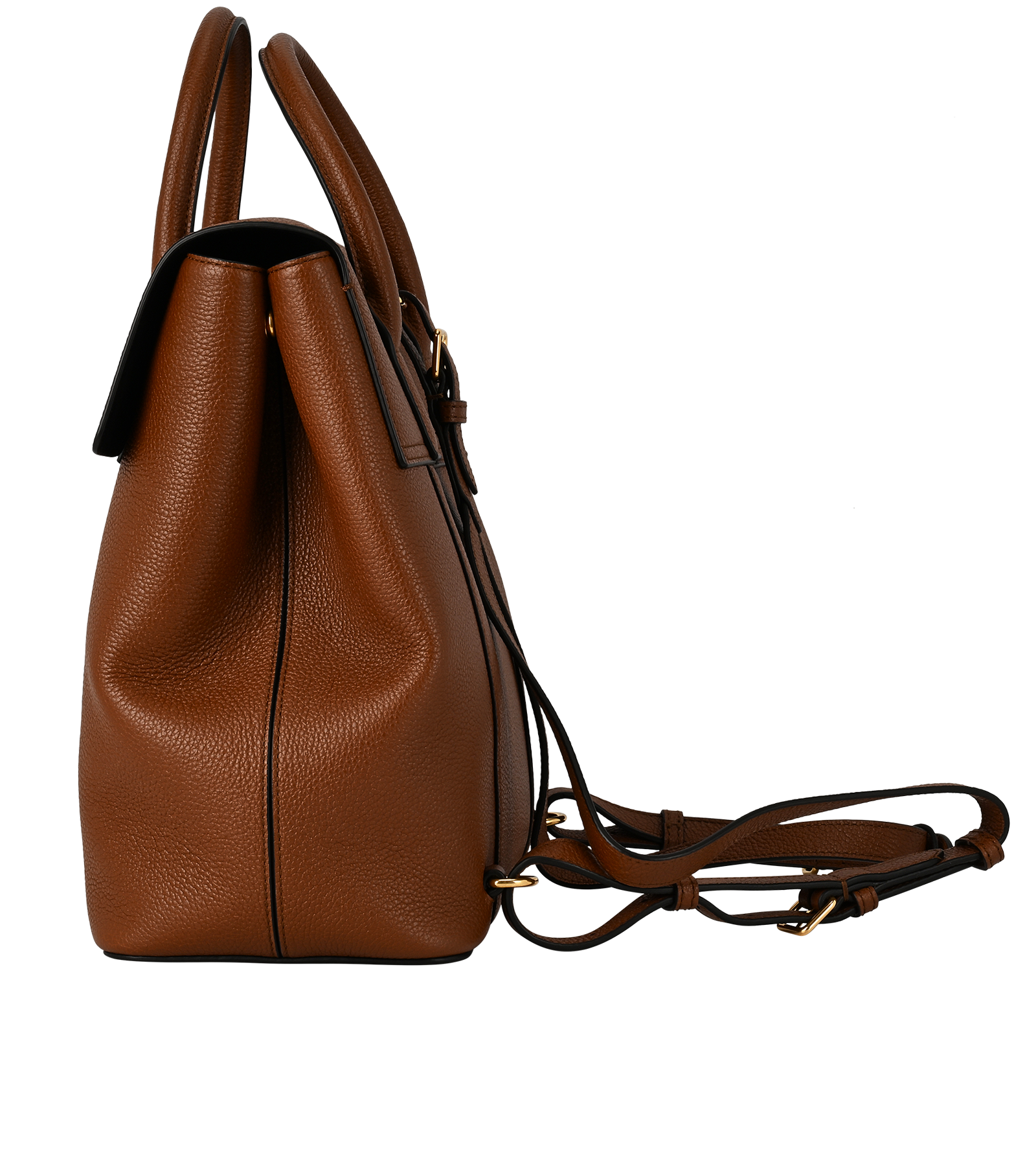 Bayswater Backpack, &pound;450, Handbags, Tan, Leather, Bottom view